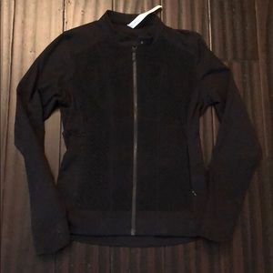 Lululemon bomber jacket with lattice detail 6 NWOT